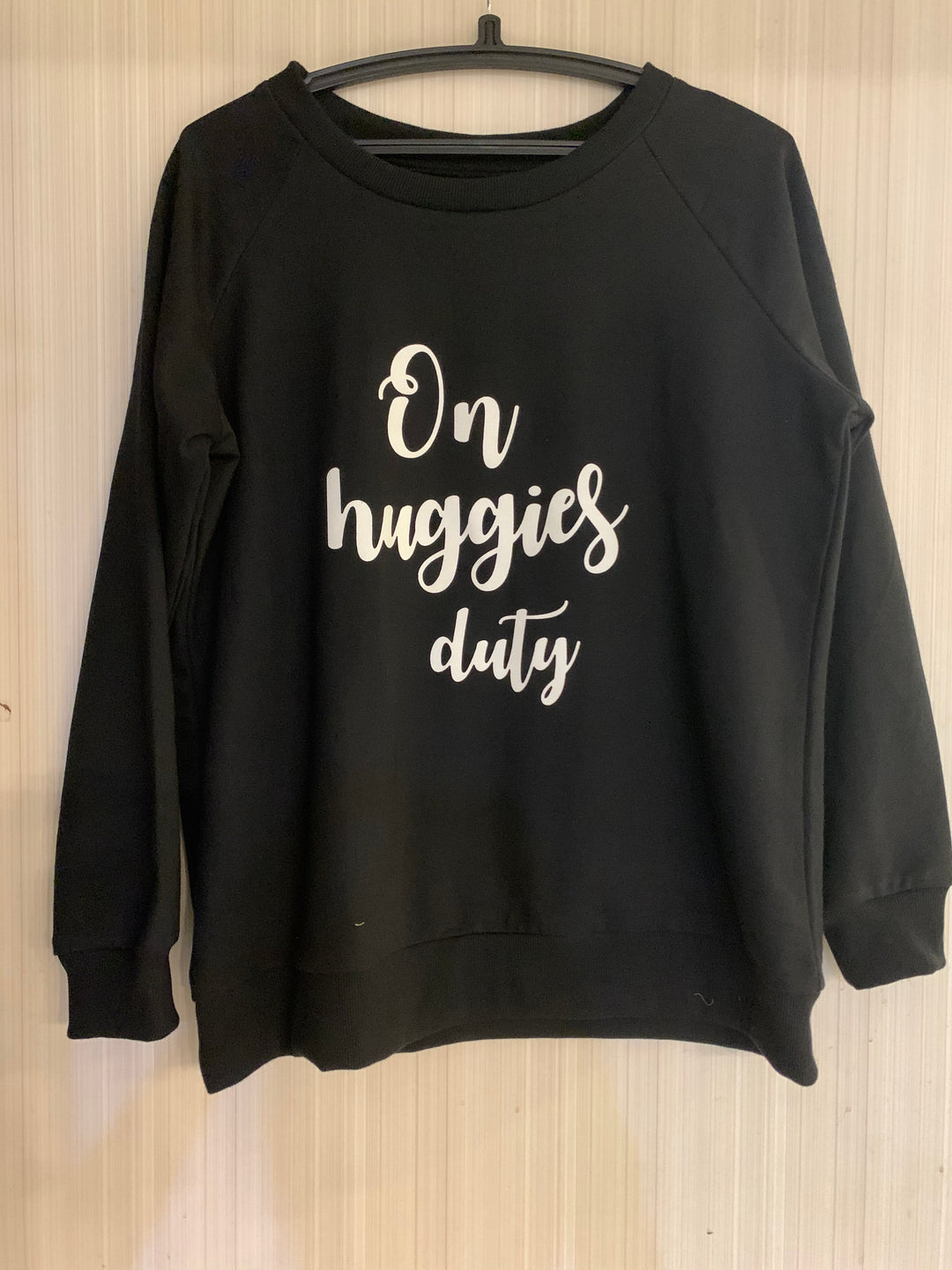 On Hug Duty & On Huggies Duty Couple Sweatshirt