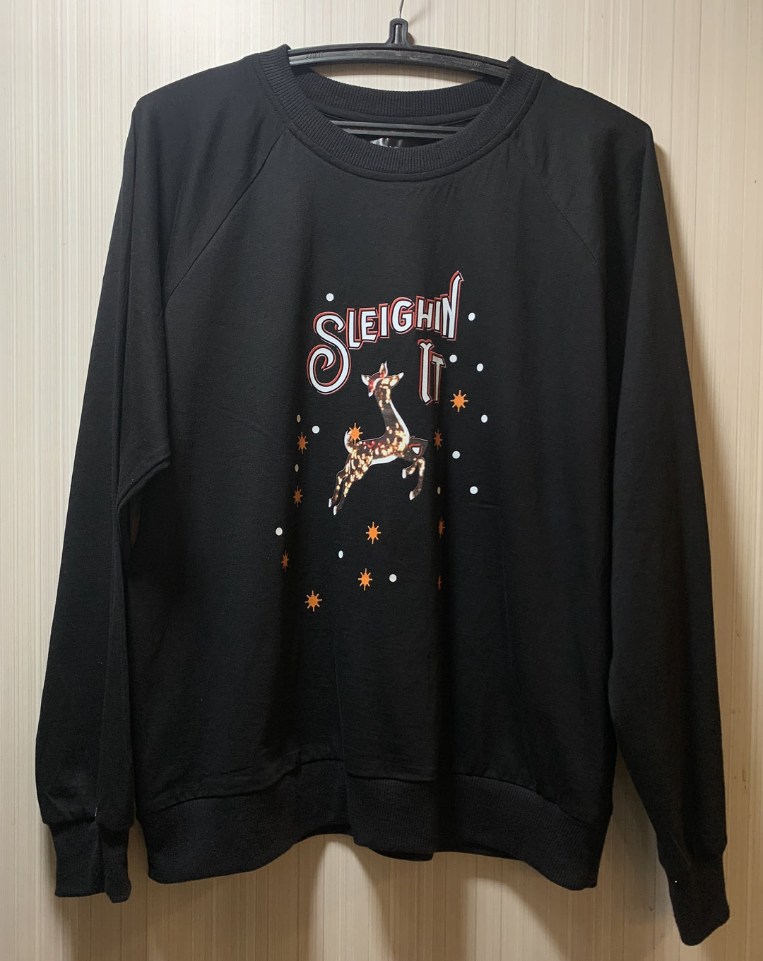 "Sleighin It" Christmas Sweatshirt