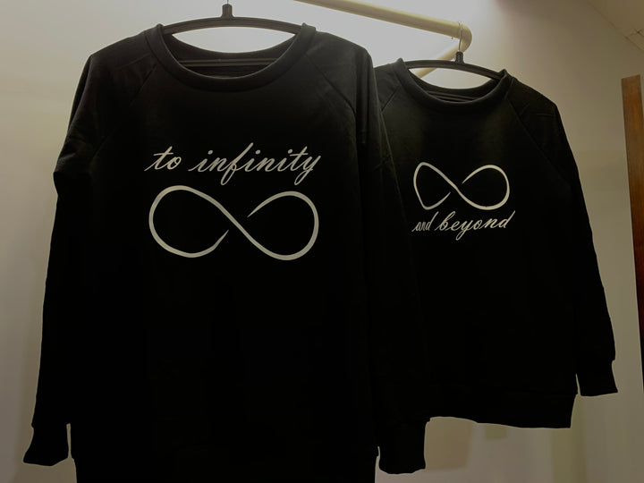 To Infinity & Beyond Couple Sweatshirts