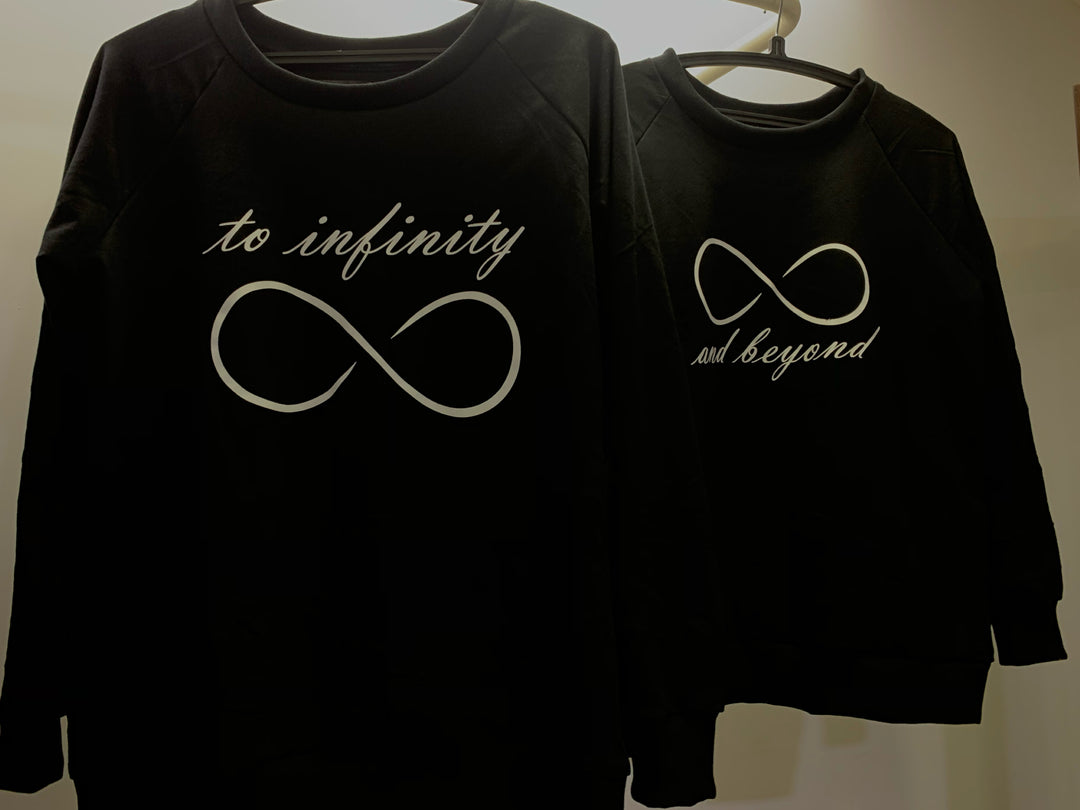 To Infinity & Beyond Couple Sweatshirts