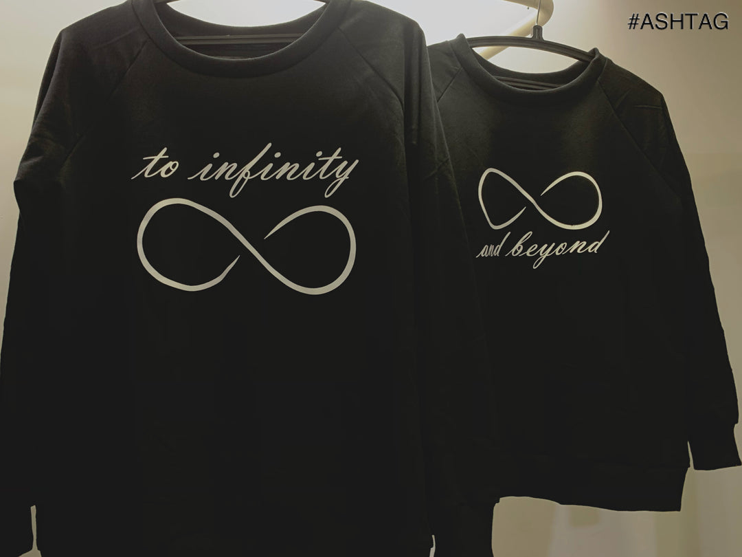 To Infinity & Beyond Couple Sweatshirts