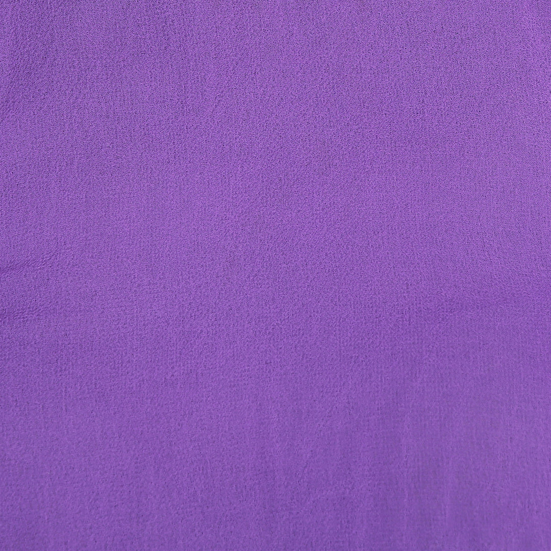 Contrasting Purple Flared Crop Top