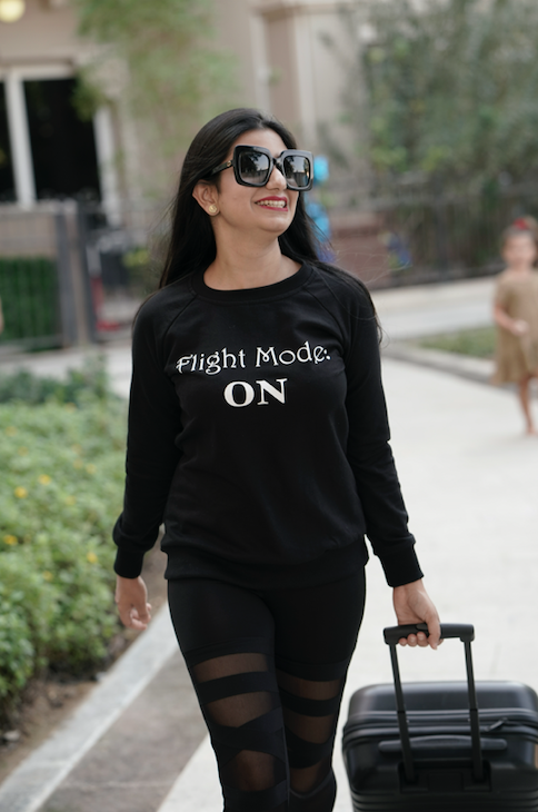 Flight Mode On Unisex Sweatshirt