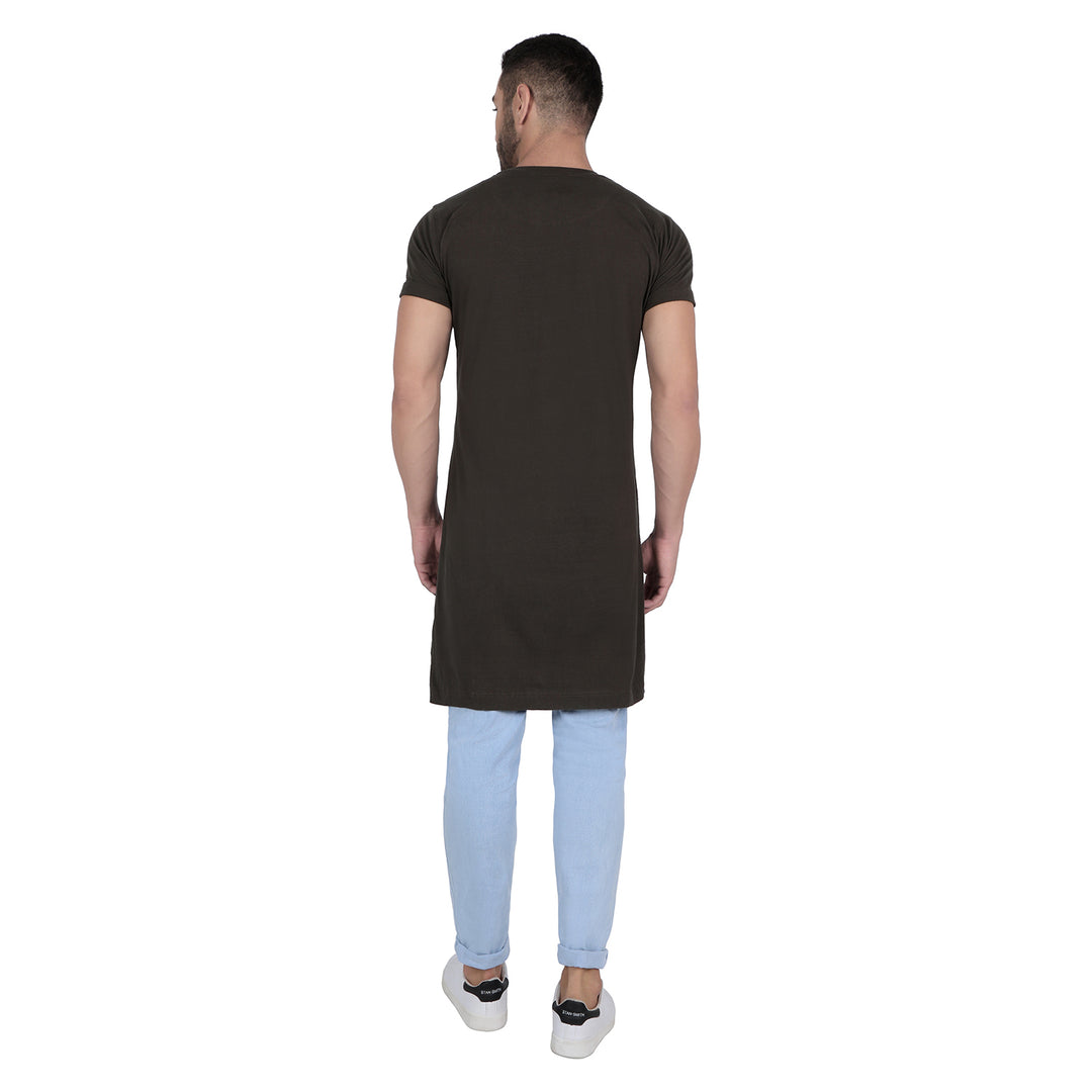 Olive Long T Shirt