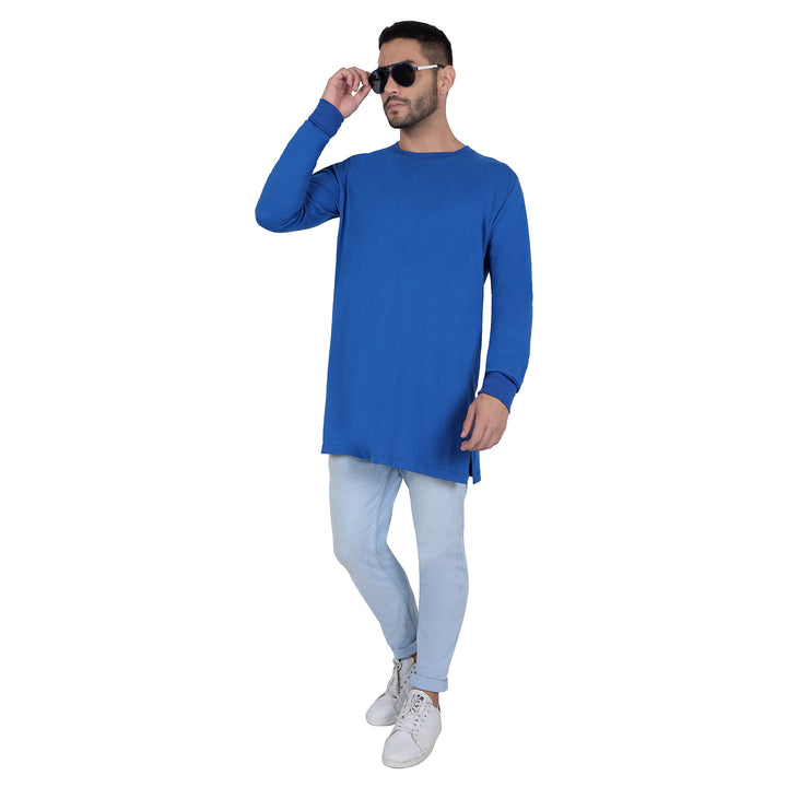 Blue Full Sleeves KurTee
